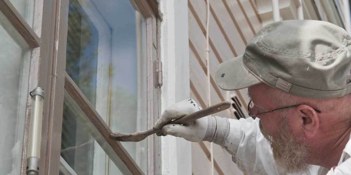 painting window frames