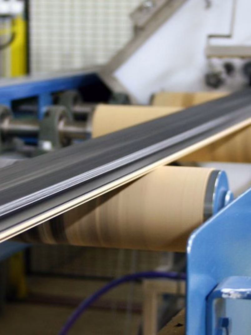 Wood coatings production line