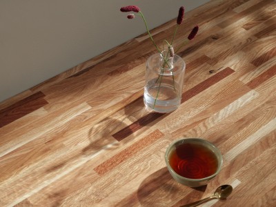 wooden furniture top treated with furniture oil