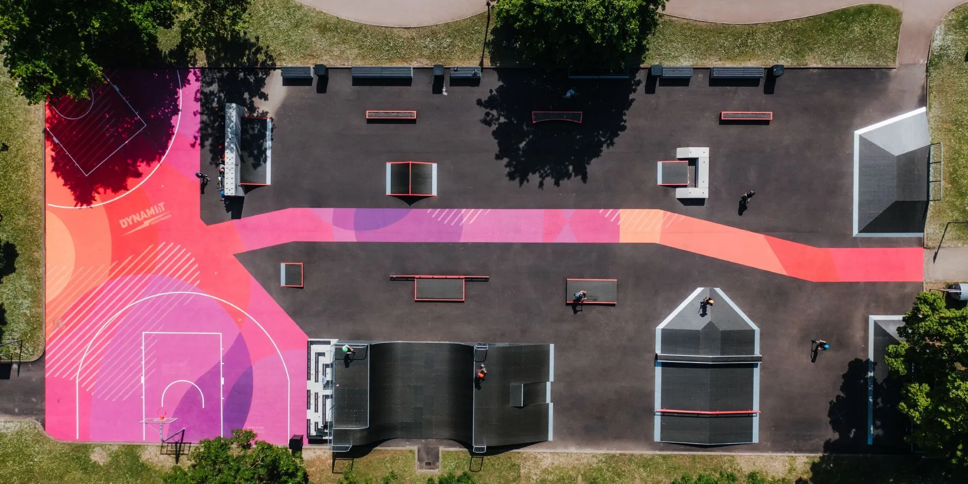 Tikkurila's support for the creation of Cēsis skate park