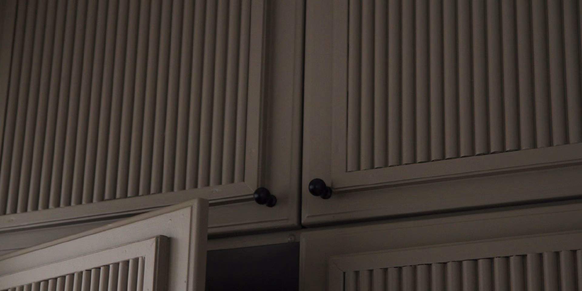 Closet doors after makeover