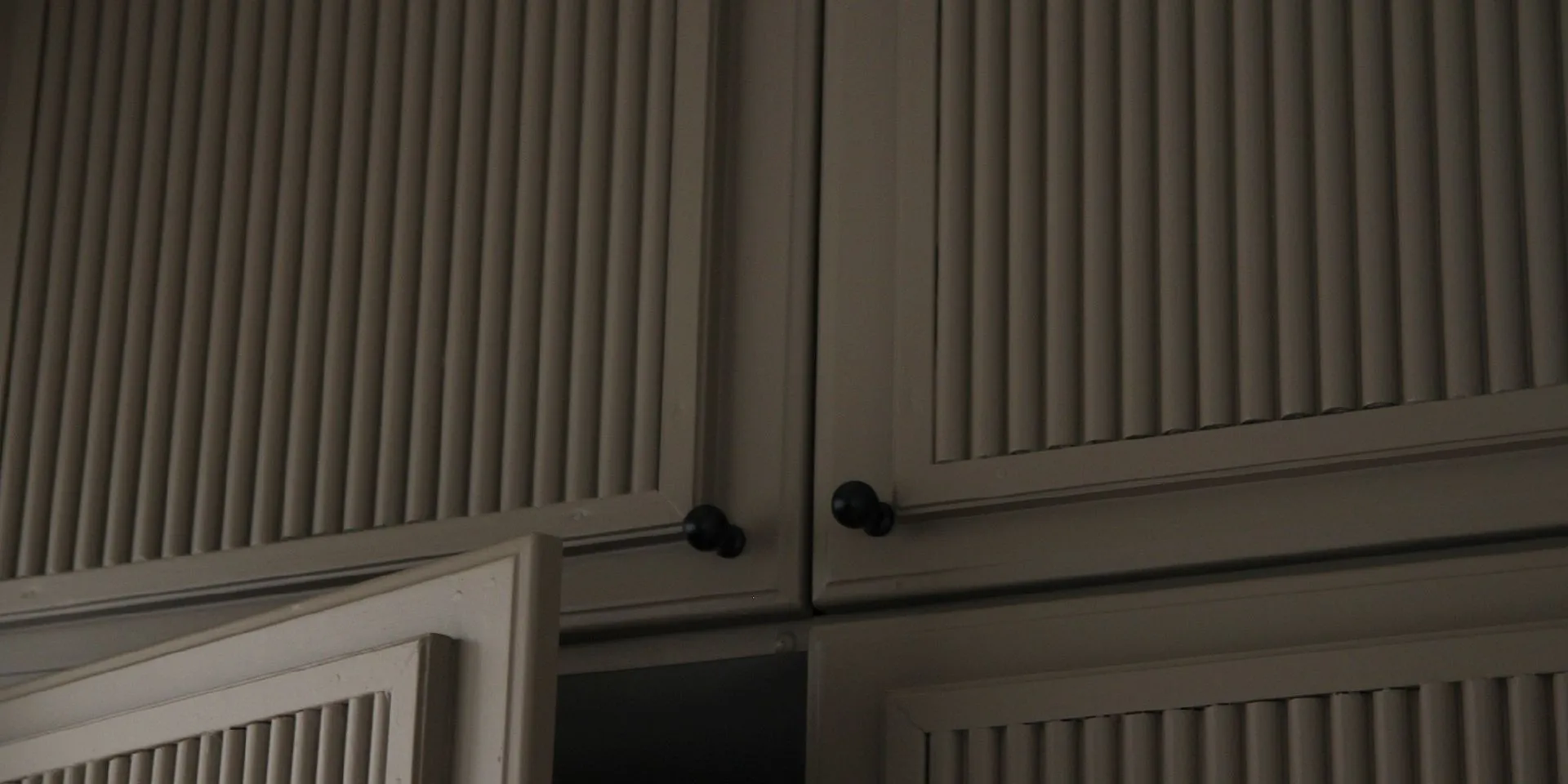 Closet doors after makeover