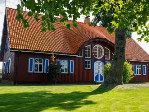 Wooden house painting. Paint: Ultra Classic