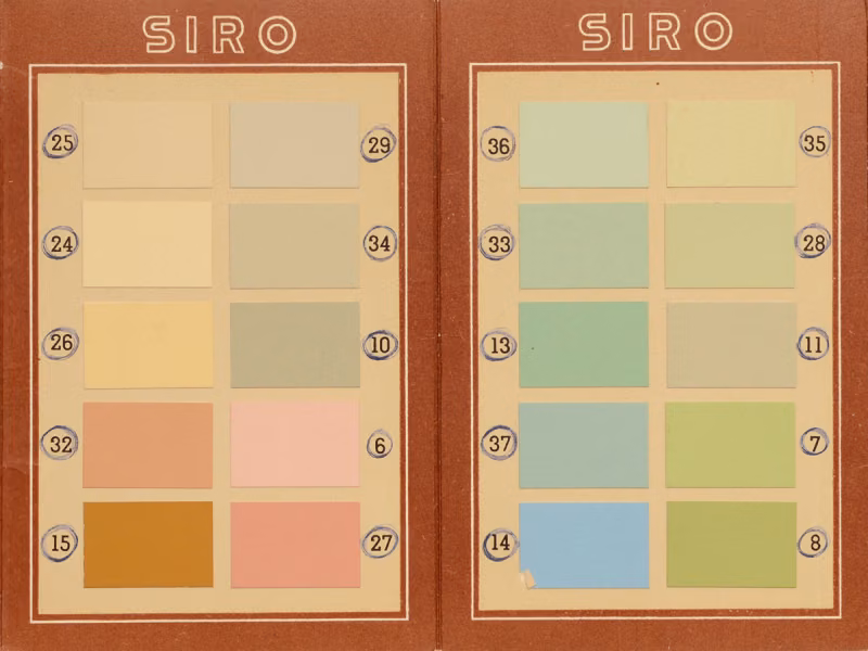 old siro color map